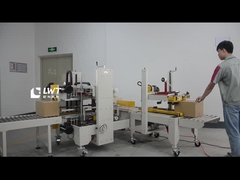 Automatische verzegelmachine voor karton met één woord, gemonteerd met automatische verzegelmachine voor karton met vier hoeken