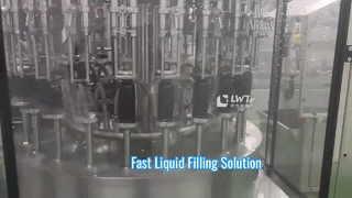 Automatische roterende vloeistofvulmachine