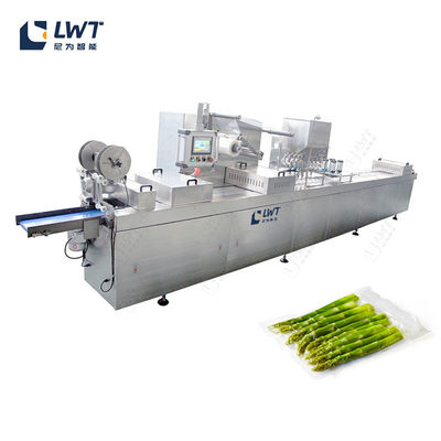 Fruit and Vegetables Bag Packing Line Automatische vacuümverpakkingsmachine met stikstofvulling