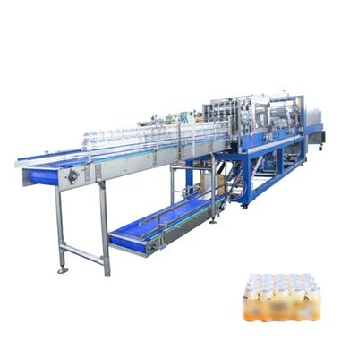 Automatische High Speed Linear Type PE Film Shrink Stretch Wrapping Packing Machine voor gebotteld water drinken