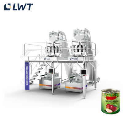 Productielijn voor geconserveerde fruit Apple Automatic Machines