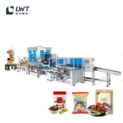 Kaartverpakkingsmachine voor snoep / chocolade / kaasproductielijn