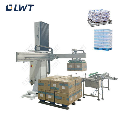 LWT automatisch palletiseringssysteem voor kartonnen verpakkingen   CE-gecertificeerde efficiëntie