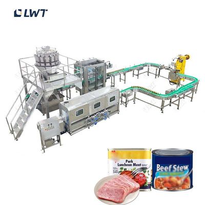 220V/380V Automatische vleesconserveringslijn
