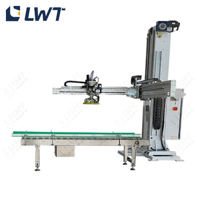 Automatische palletschermmachine Automatische palletschermsystemen met servo